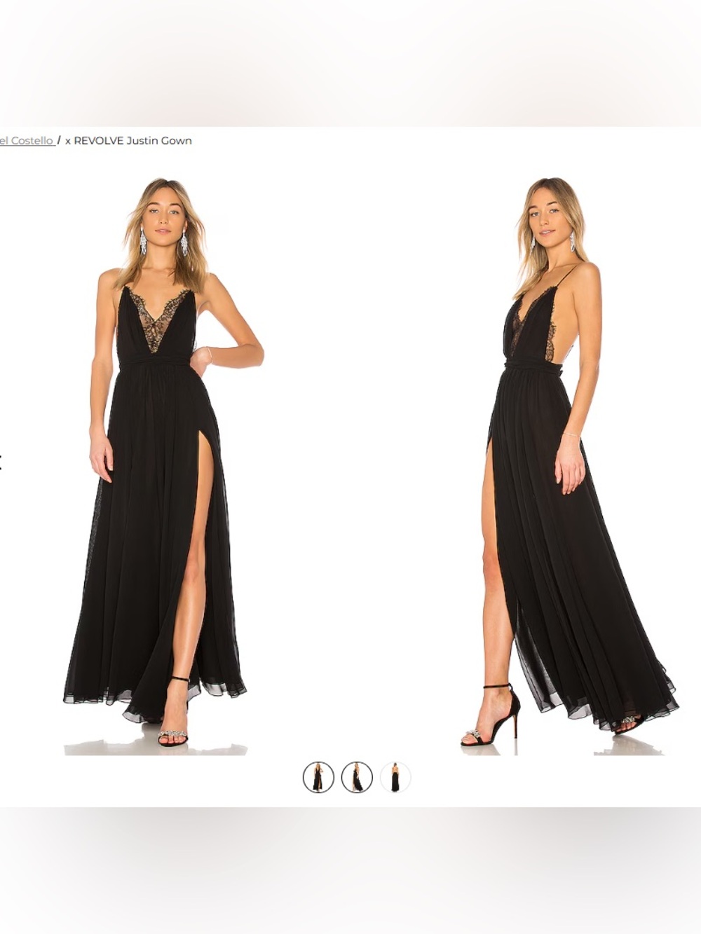 Michael Costello Justin Gown Dress - Revolve
